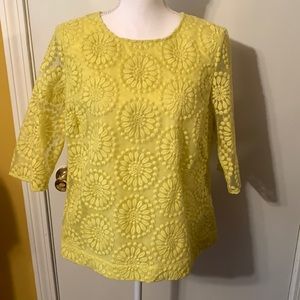 NWT Boden Floral Embroidered Organza Top 12